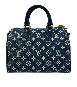 Speedy 30, Denim, Azul, Mono,Chip/K/L/S, 4*